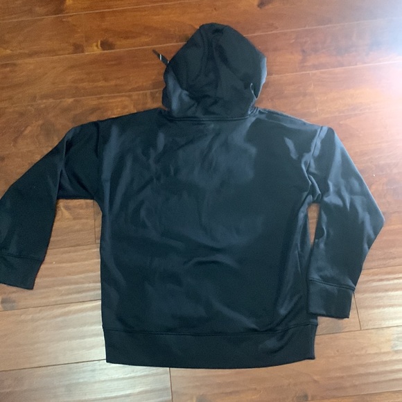 Wonems Under armor fleece Big logo gradient flock hoodie - Picture 4 of 5